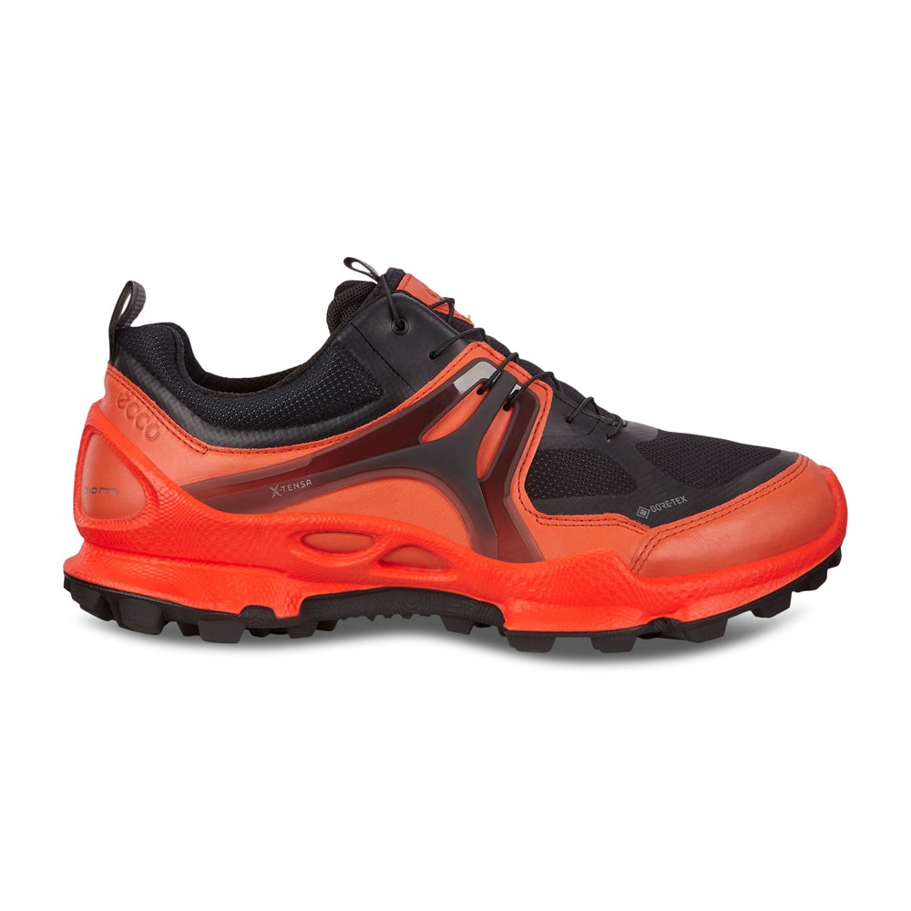 ECCO Mens Sneakers Red/Black - Biom C-Trail Low Gtx - WCJ-152409